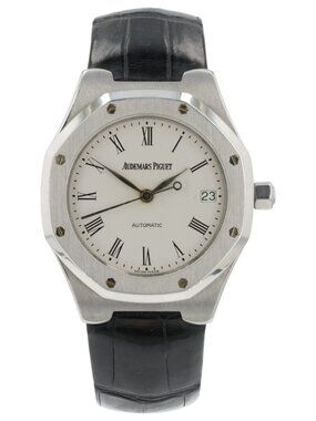 Audemars Piguet Royal Oak White Dial Stainless Steel 35mm Automatic Mens 14800ST